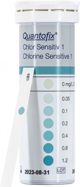 QUANTOFIX® teststrimler Chlorine Sensitive 1